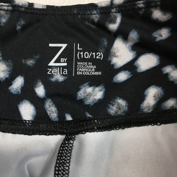Zella Capris Leggings For girls Size 10/12 Lg - Picture 6 of 9